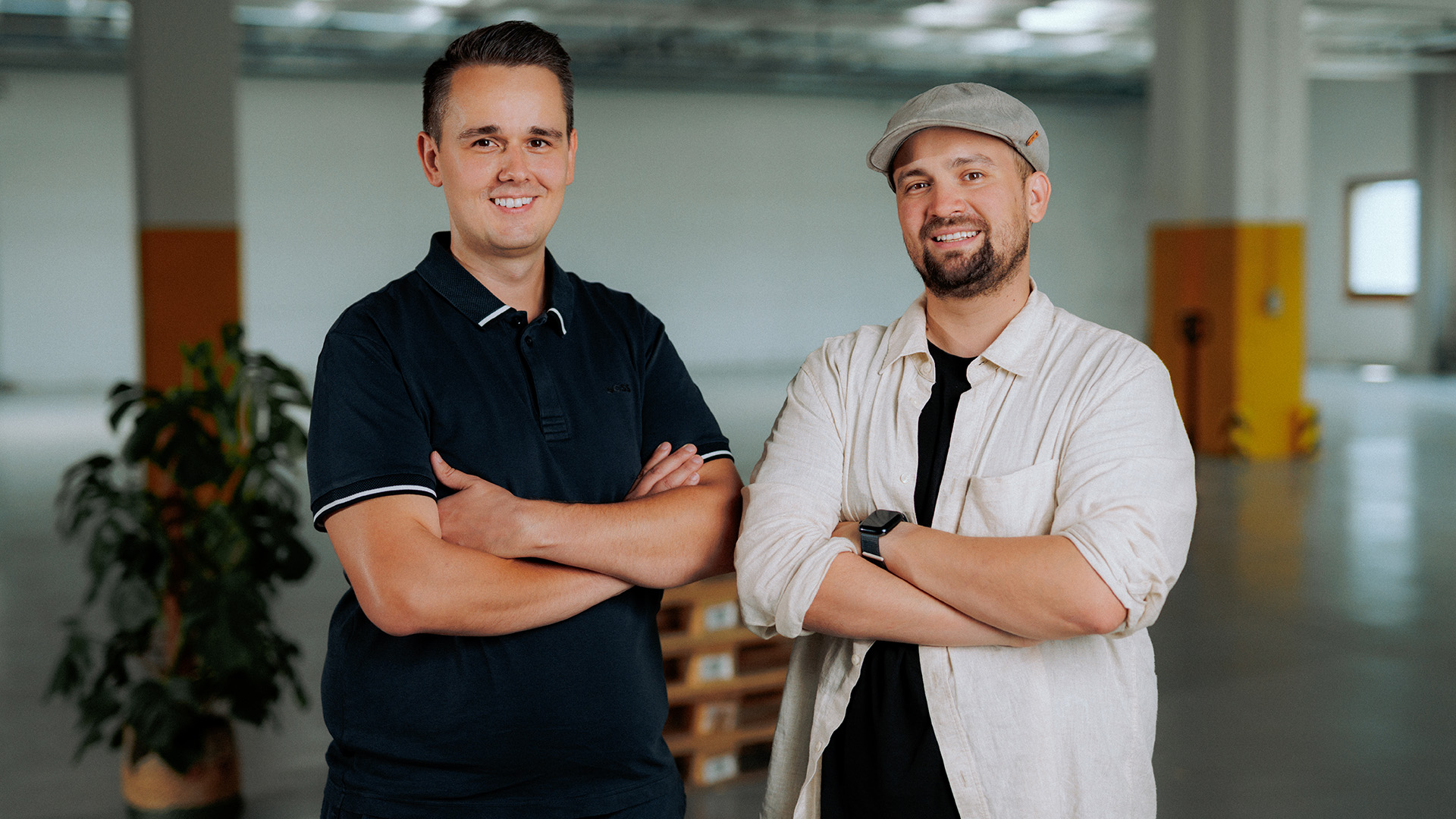 Foto von Enrico und Fabian.